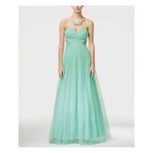 Mint Green Prom Dress